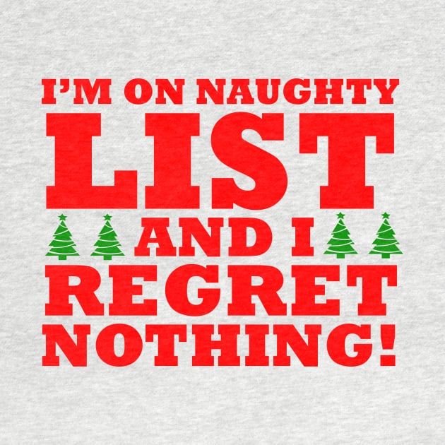 i'm on list nauhgty and i regret nothing! by Ajiw